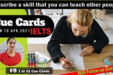 17 8th Describe a skill that you can teach other people