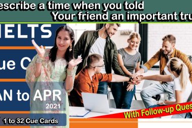 17 7th describe a time when you told your friend an important truth