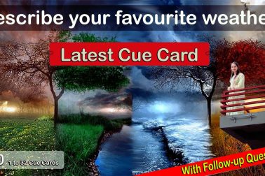 29 20th Describe your favourite weather