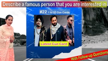 Describe a famous person that you are interested in | Cue Card