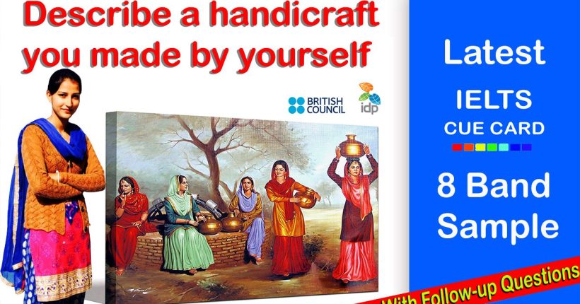 25-Describe-a-handicraft-you-made-by-yourself