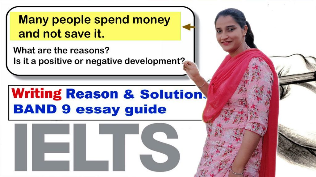 reason and solution essay task 2