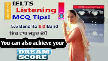 IELTS Listening MCQ Questions Tips