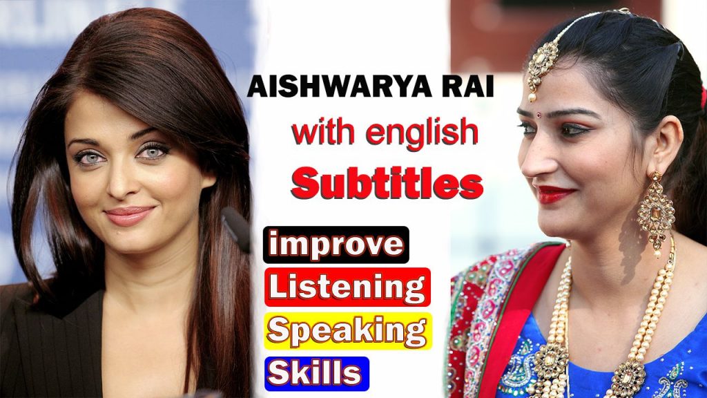 ENGLISH SPEECH | AISHWARYA RAI BACHCHAN: Bring a Smile englsih with roop