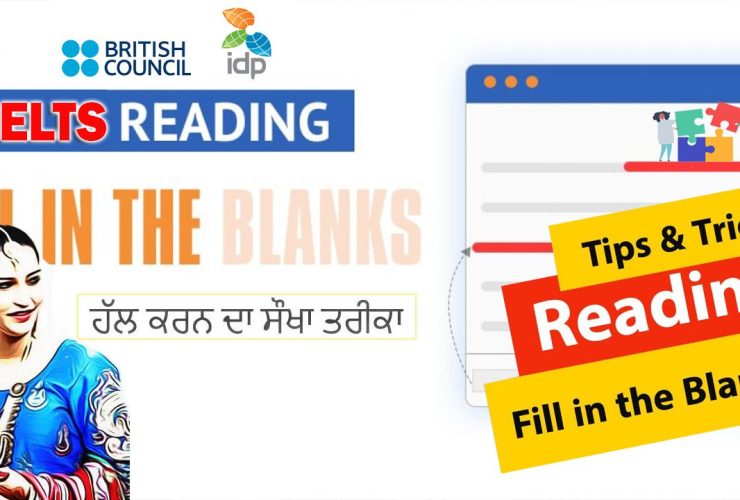 ielts reading fill in the blanks tips english with roop