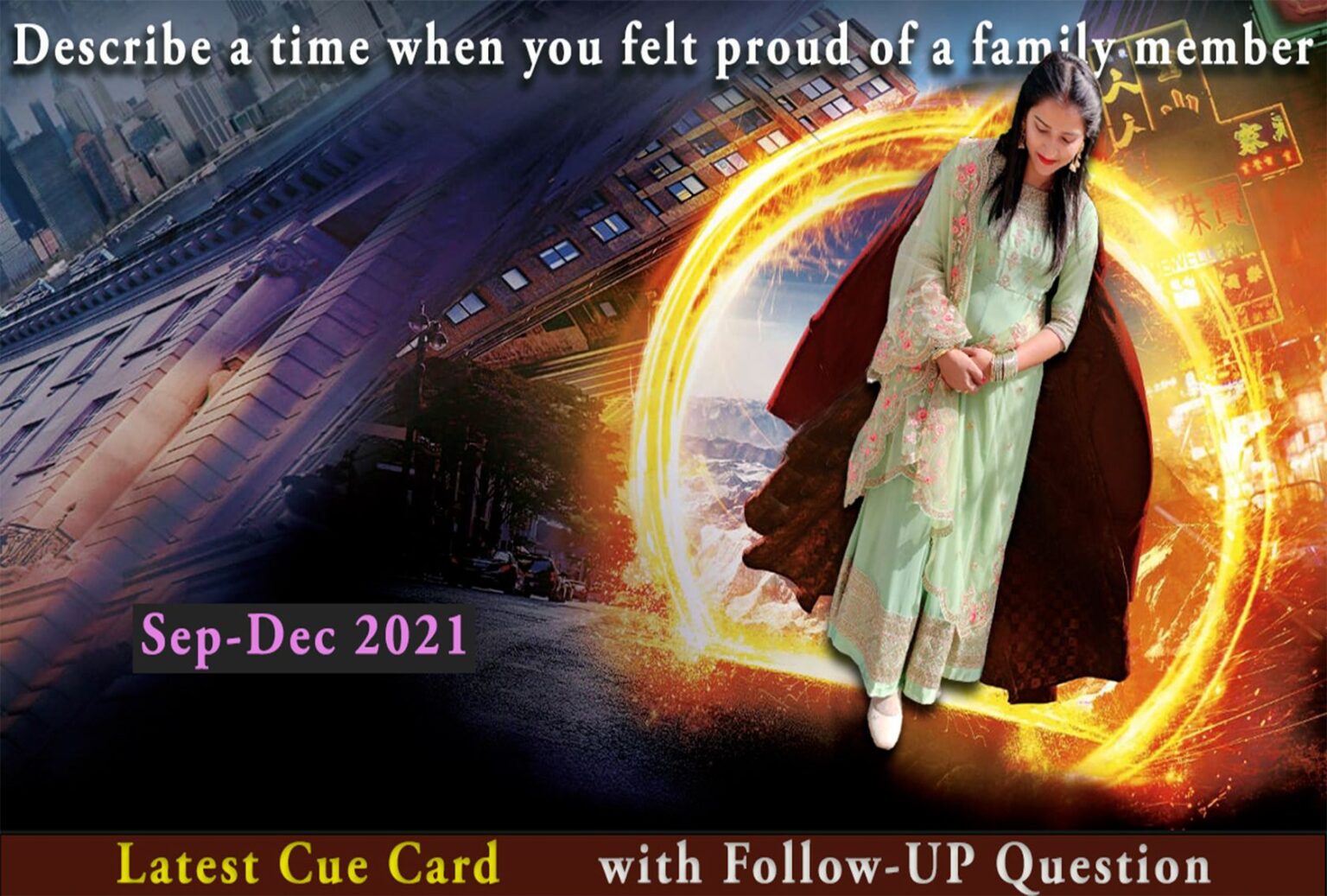 Describe a time when you felt proud of a family member Cue Card Describe a time when you felt proud of a family member Cue Card