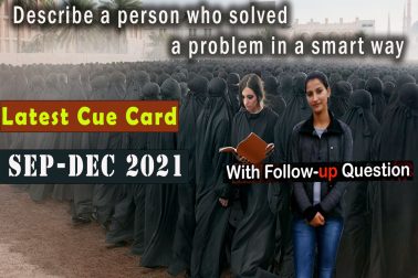 Describe a person who solved a problem in a smart way