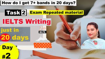 20 Days IELTS Preparation Plan | writing task 2 agree or disagree | Day 2