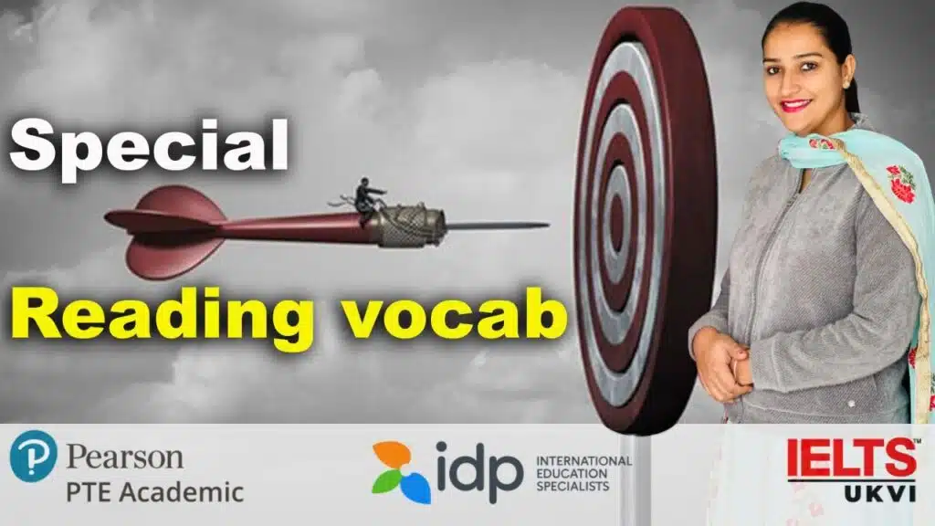 Special reading vocab