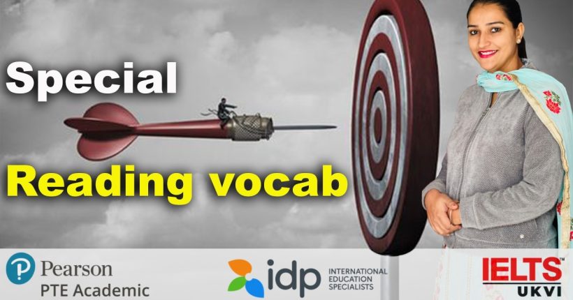 Special reading vocab