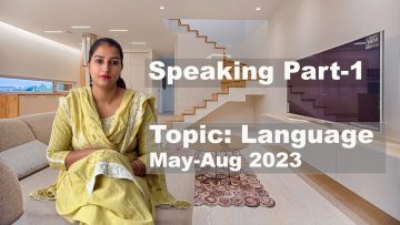 IELTS Speaking Part 1 topicLanguage