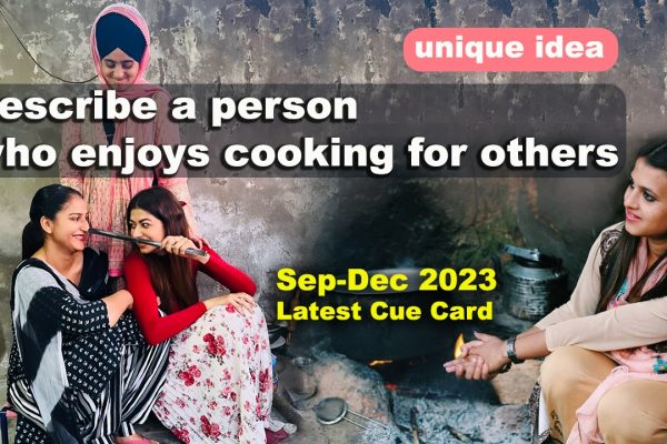 Describe a person who enjoys cooking for others