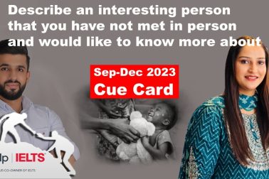 Describe an interesting person that you have not met in person and would like to know more about