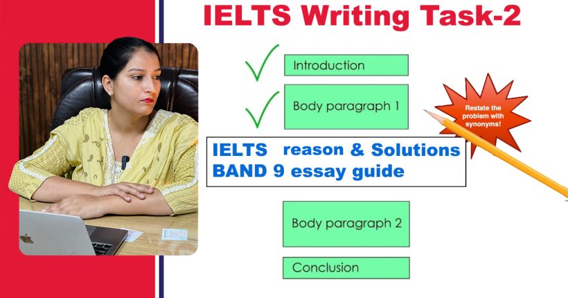 ielts writing task 2 cause and solution essay | 8 Band Sample