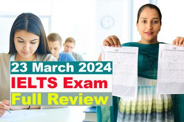 23 March 2024 IELTS Exam Review