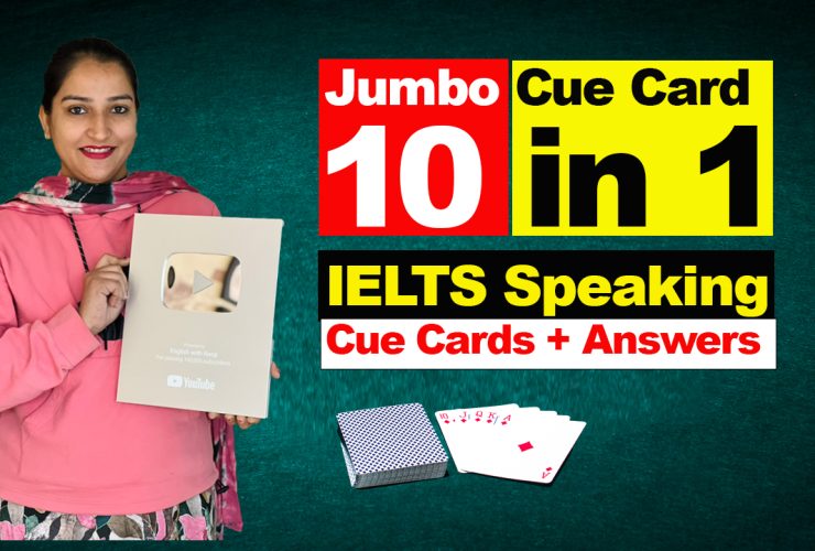 Jumbo Cue card 2024 | IELTS Speaking | 10 in 1