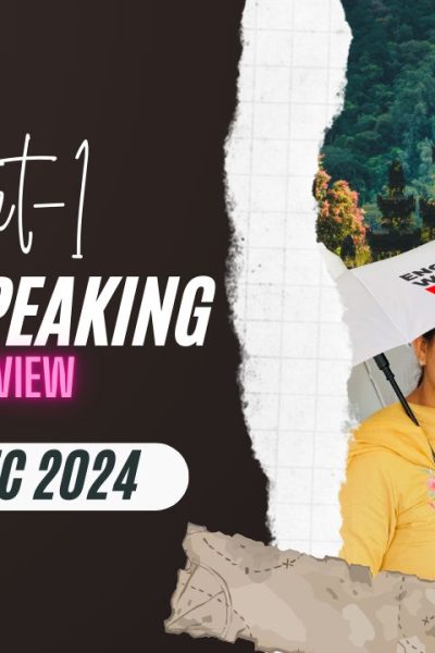 Topic: Good View | Speaking Part 1 | 2024