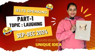 Laughing in IELTS Speaking Part 1