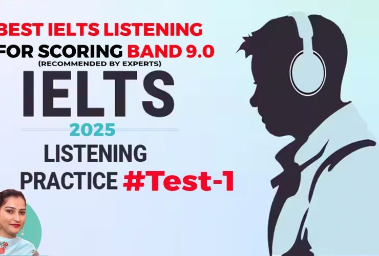 IELTS 2025 Listening Test 1 with Answer | English with roop