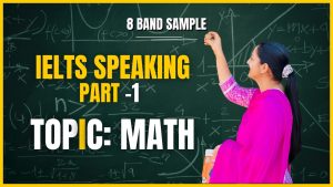 IELTS Speaking Part-1 Math