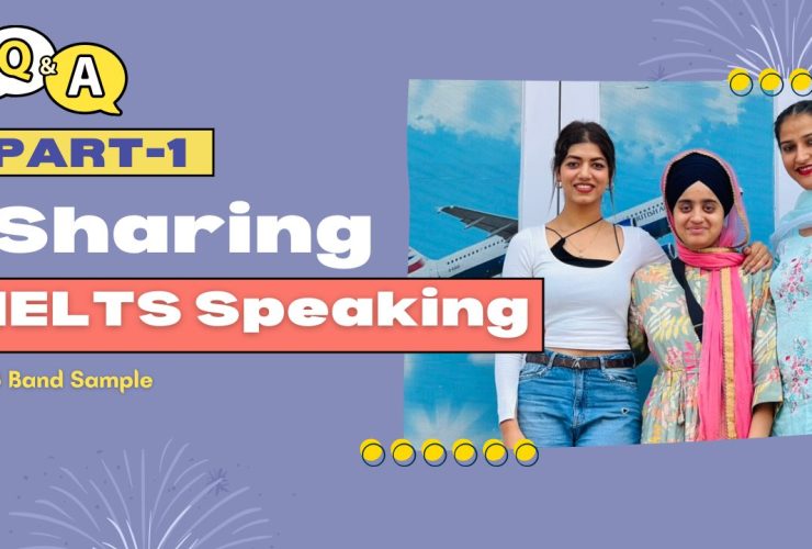 IELTS Speaking Part 1 Sharing