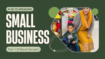 IELTS Speaking Part 1 Small Business