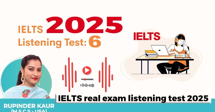 listening test 6