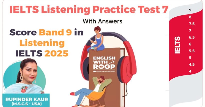 IELTS Listening New Test 2025