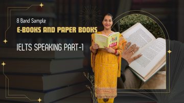 IELTS Speaking Part 1 E-books and paper books