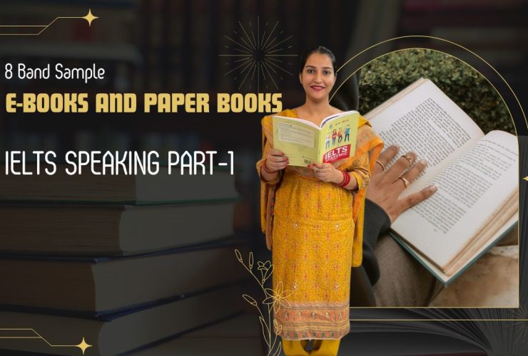 IELTS Speaking Part 1 E-books and paper books