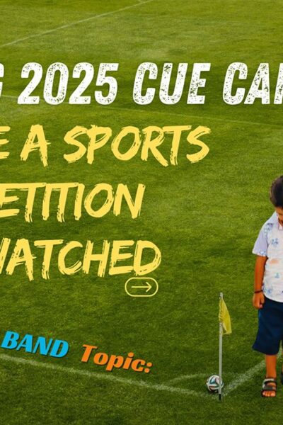 Describe a Sports Competition You Watched | IELTS Speaking Cue Card May–Aug 2025 | Band 8+ Sample Answer