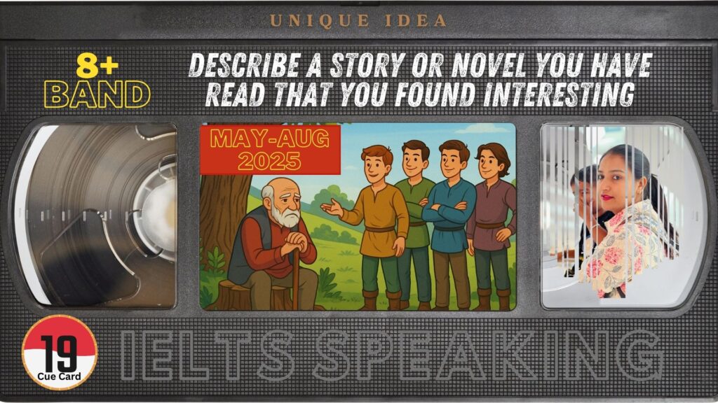 Describe a story or novel you have read that you found interesting Cue Card #IELTSSpeaking2025 #CueCardSample #IELTSBand8 #IELTSPreparation #DescribeAStoryIELTS #IELTSCueCard2025 #IELTSSpeakingPart2 #TheAlchemistReview #IELTSWithRoop #StudyIELTS