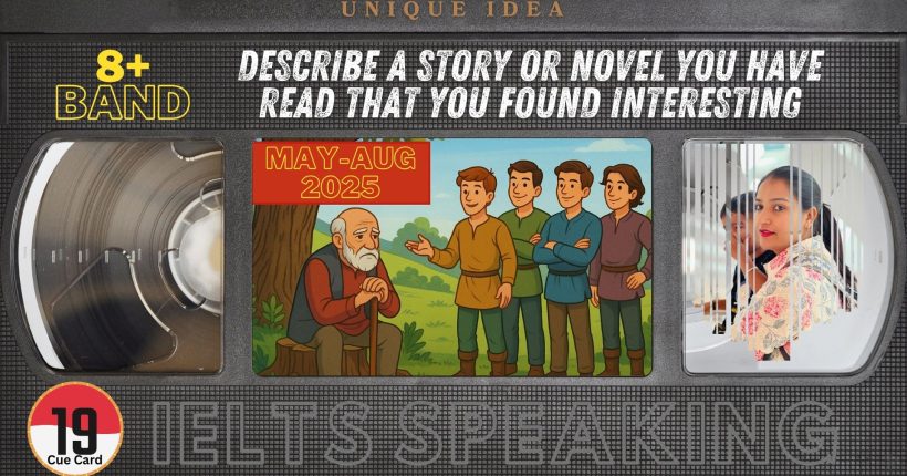 #IELTSSpeaking2025 #CueCardSample #IELTSBand8 #IELTSPreparation #DescribeAStoryIELTS #IELTSCueCard2025 #IELTSSpeakingPart2 #TheAlchemistReview #IELTSWithRoop #StudyIELTS