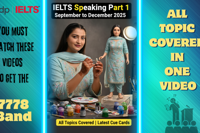 IELTS Speaking Part 1 | September to December 2025 | All Topics Covered | Latest Cue Cards