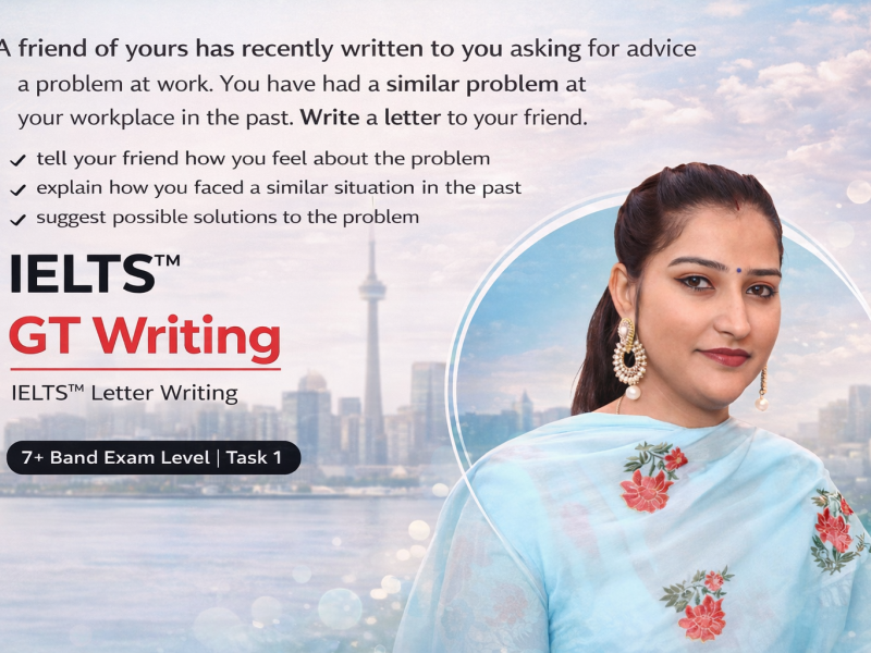 IELTS General Training Writing Task 1 Letter: Advice About a Workplace Problem (Band 7 Sample)