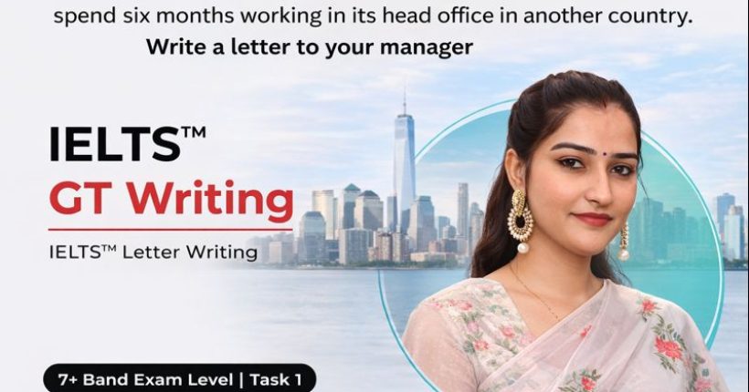 ELTS General Writing Task 1 Letter: Work Abroad Request (Band 7+)