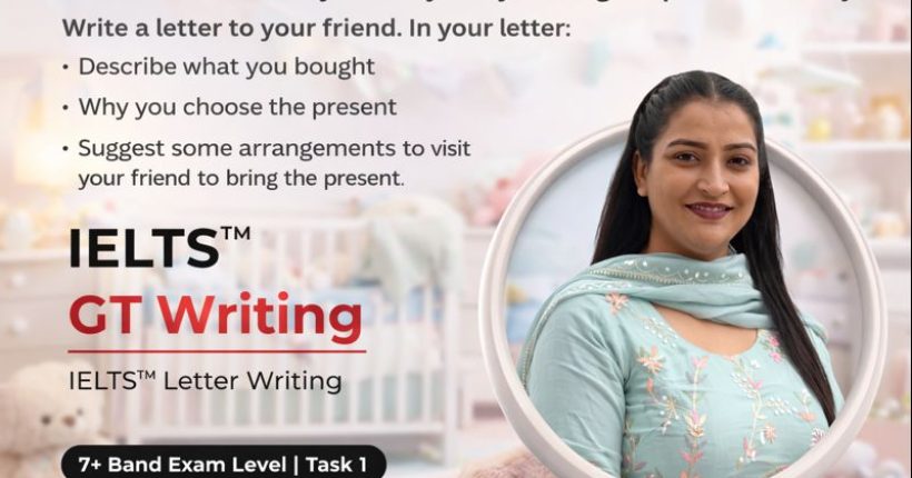 IELTS General Writing Task 1 Letter – Baby Gift Letter | Band 7+ Sample Answer