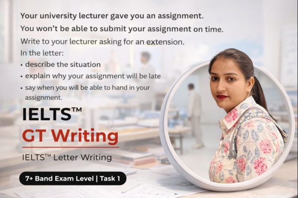 IELTS Writing Task 1 Letter: Asking for Assignment Extension (Band 7+ Sample Answer)