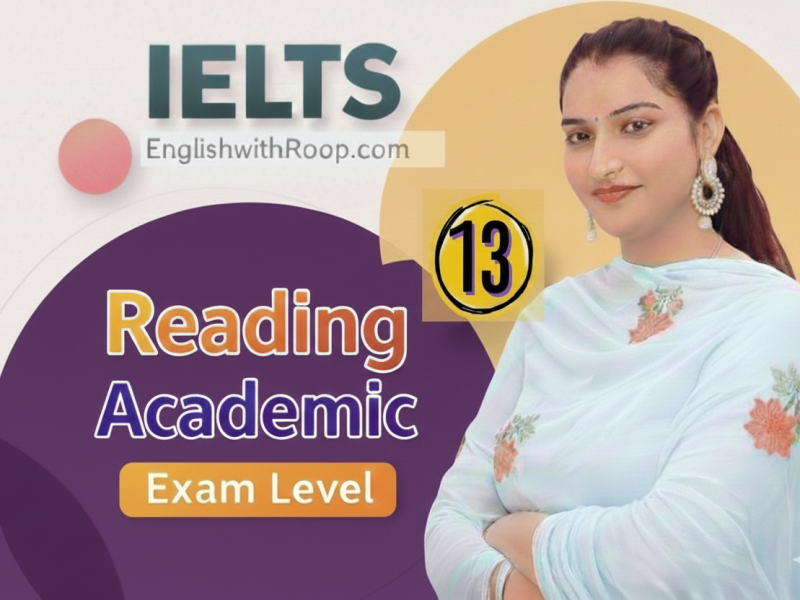 IELTS Reading Practice Test 13 | Real Exam Level Questions