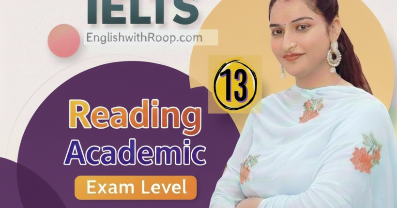 IELTS Reading Practice Test 13 | Real Exam Level Questions