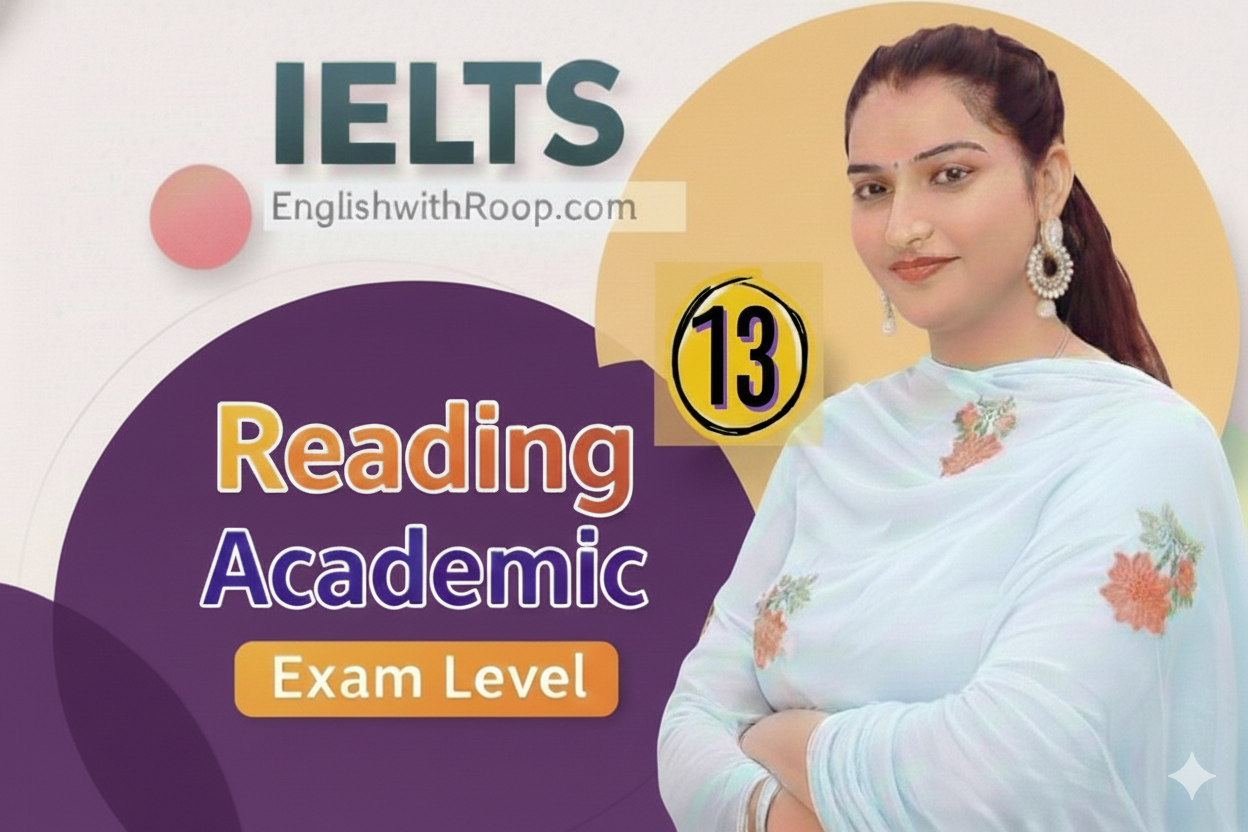 IELTS Reading Practice Test 13 | Real Exam Level Questions