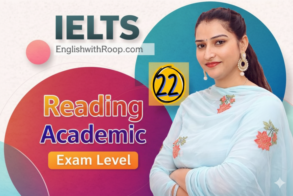 IELTS Reading Practice Test 22 | Real Exam Level Questions