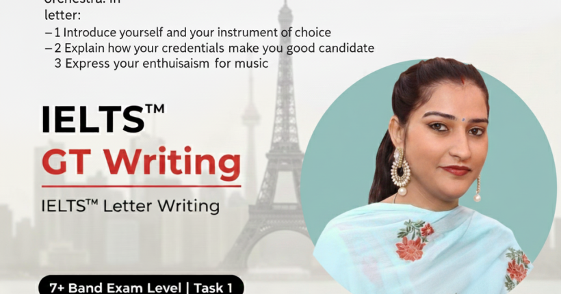 IELTS GT Writing Task 1: Letter to Join a Local Orchestra