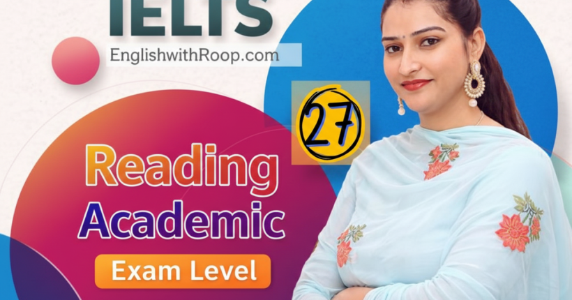 IELTS Reading Practice Test 27 | Real Exam Level Questions