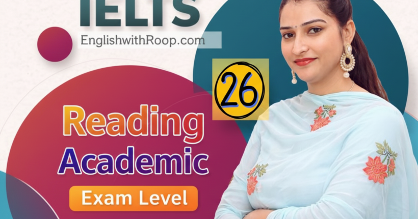 IELTS Reading Practice Test 26 | Real Exam Level Questions