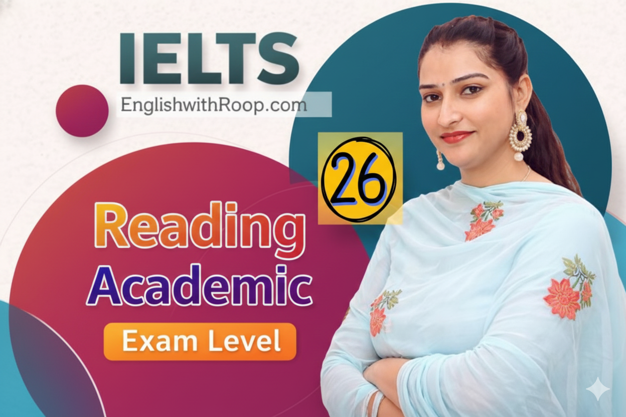 IELTS Reading Practice Test 26 | Real Exam Level Questions