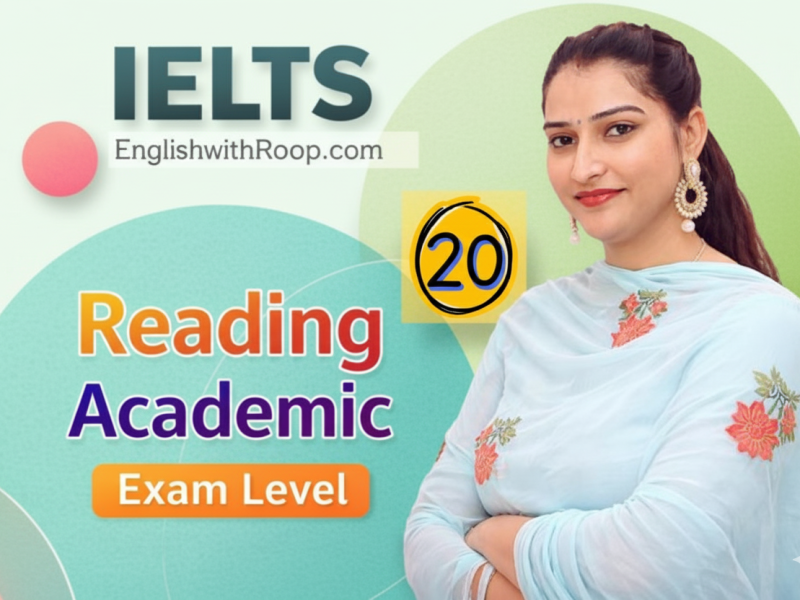 IELTS Reading Practice Test 20 | Real Exam Level Questions