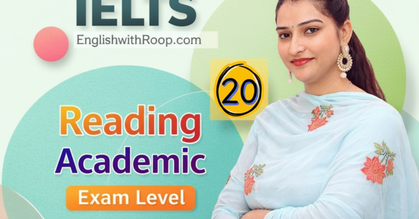 IELTS Reading Practice Test 20 | Real Exam Level Questions