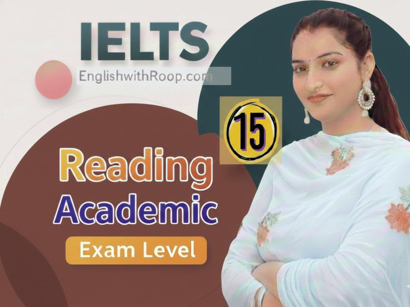 IELTS Reading Practice Test 15 | Real Exam Level Questions