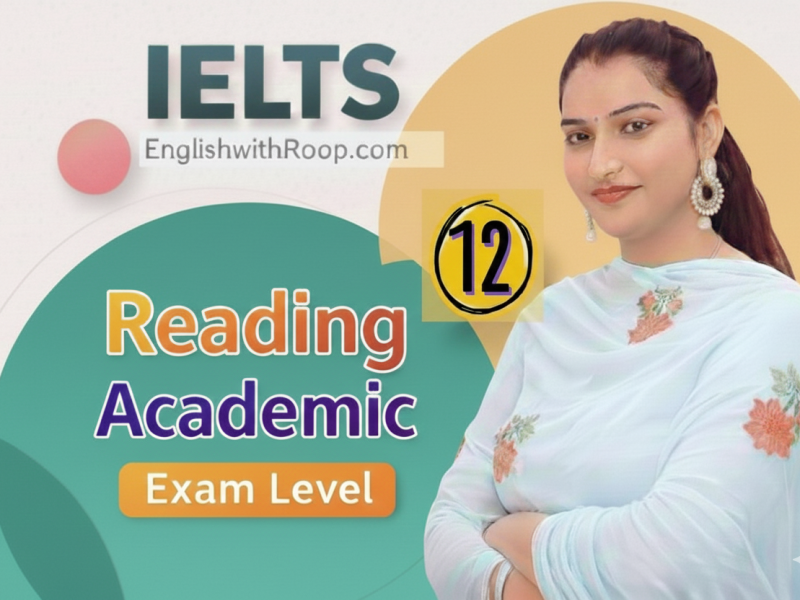 IELTS Reading Practice Test 12 | Real Exam Level Questions